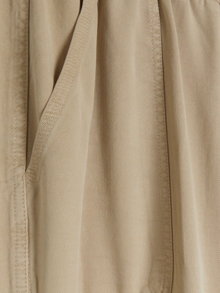 River Island Beige Curve Cuffed Joggers - Image 4 of 4 River Island Beige Curve Cuffed Joggers - Image 4 of 4