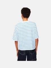 Whistles 100% Cotton Stripe Short Sleeve T-Shirt - Bild 2 von 5