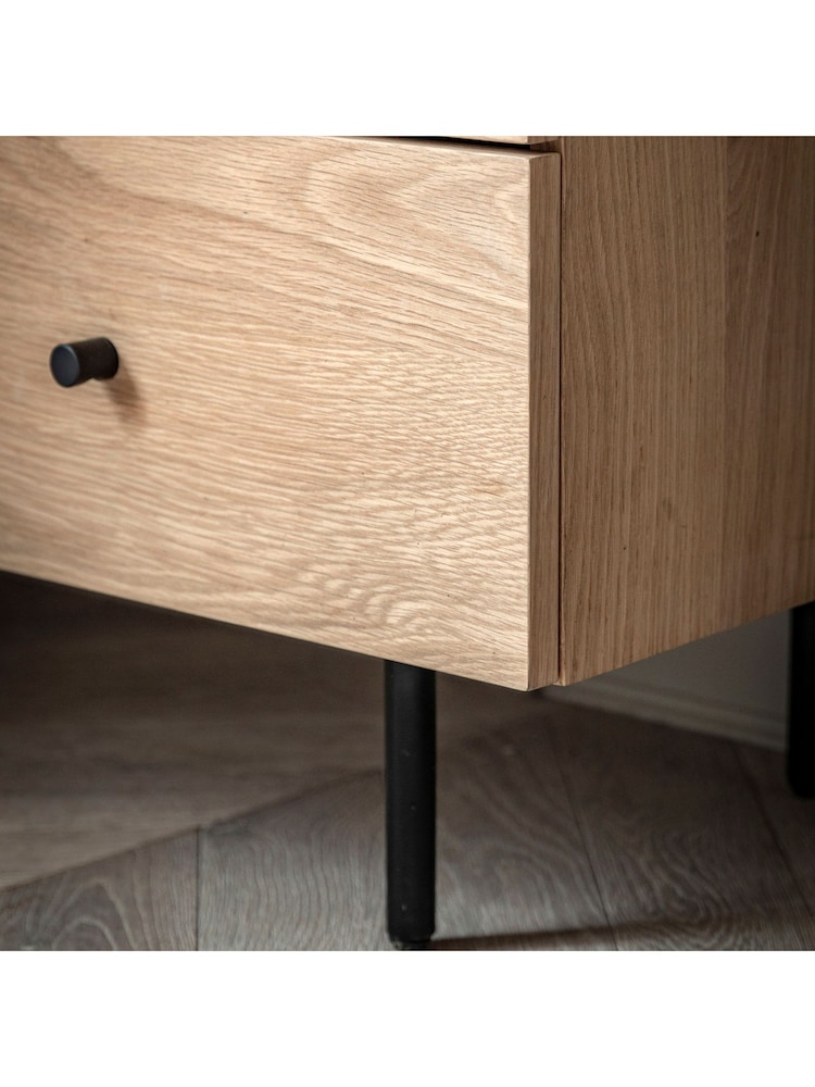 Gallery Home Natural Settat 3 Drawer Chest - Image 2 of 6