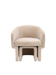 Gallery Home Cream Hackney Armchair - Image 4 of 6