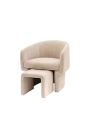 Gallery Home Cream Hackney Armchair - Image 6 of 6