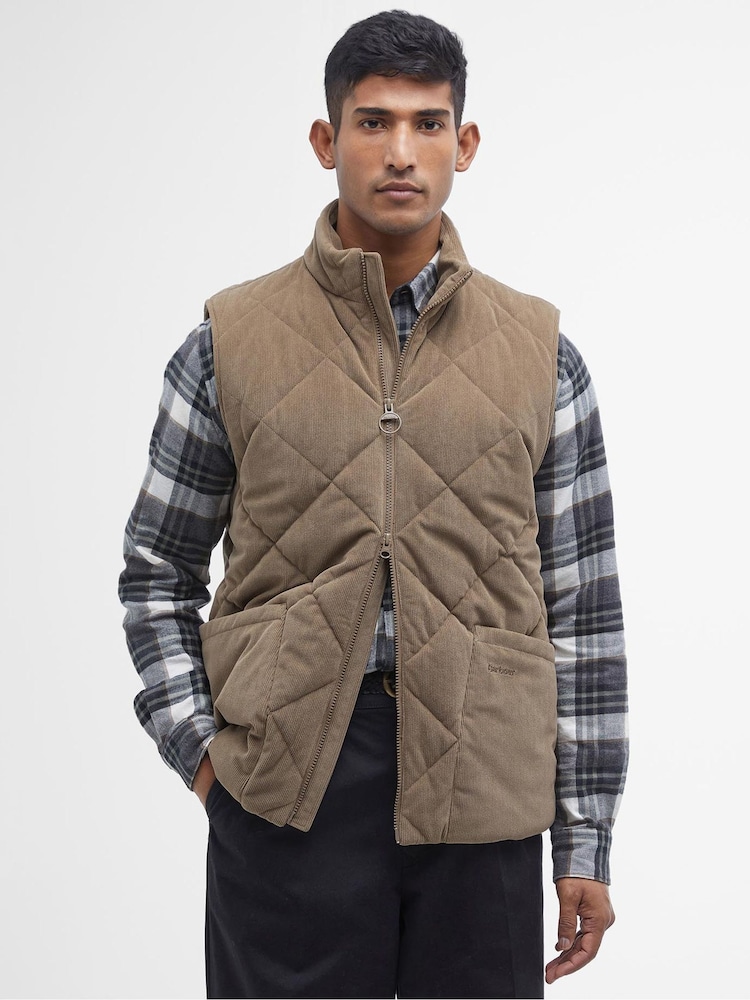 Barbour® Stone Cored Liddesdale Quilted Gilet - Image 1 of 6 Barbour® Stone Cored Liddesdale Quilted Gilet - Image 1 of 6
