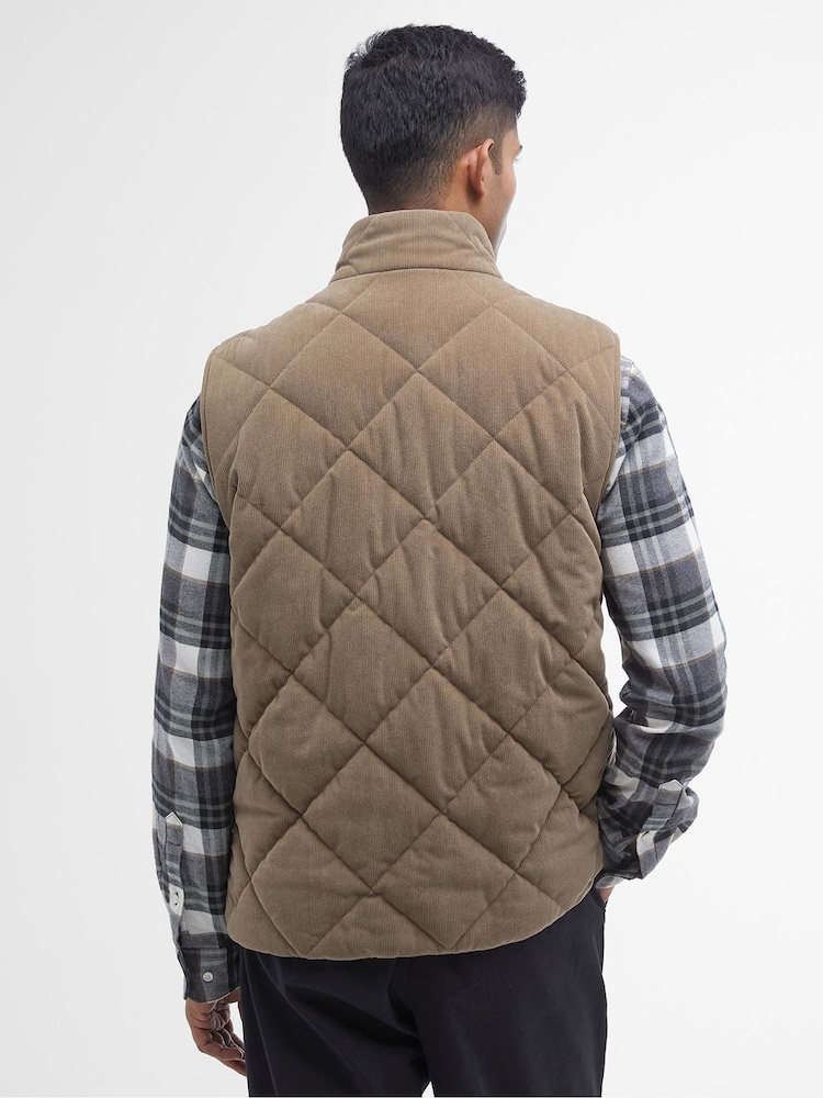 Barbour® Stone Cored Liddesdale Quilted Gilet - Image 2 of 6 Barbour® Stone Cored Liddesdale Quilted Gilet - Image 2 of 6