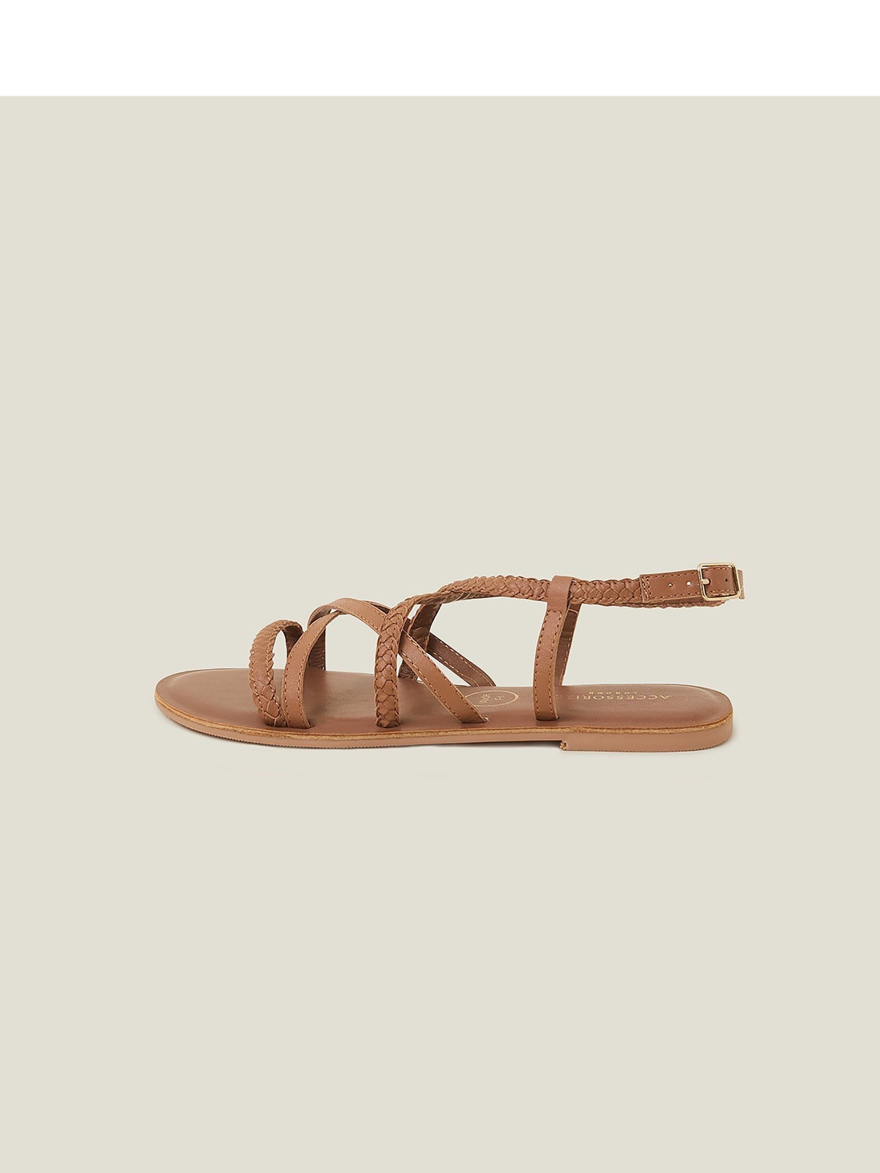 Strappy suede sandals store