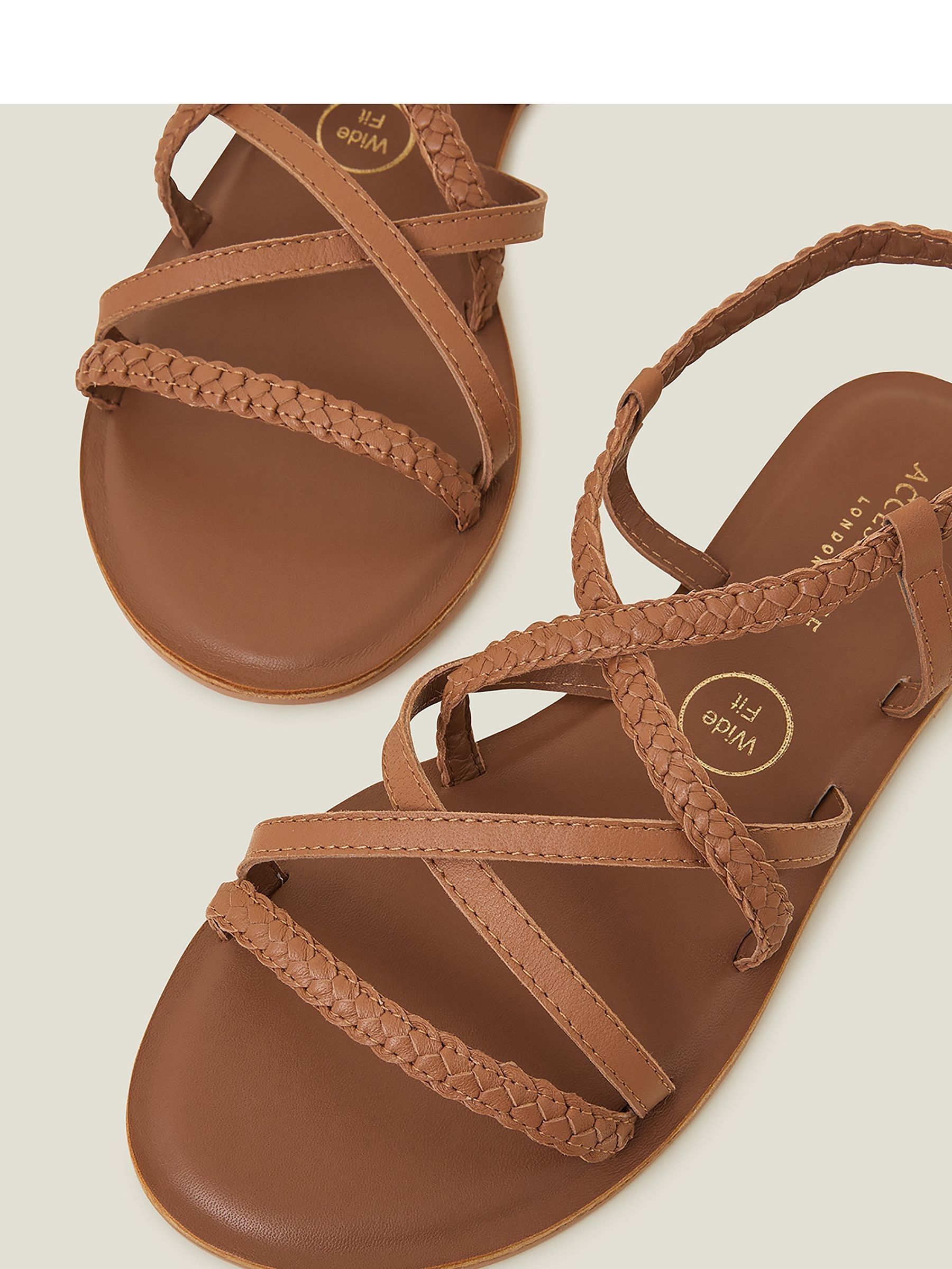 Wide fit leather sandals uk top