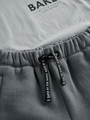 Baker by Ted Baker Oversized 100% Cotton T-Shirt and Sweat Shorts Set - Image 7 of 9