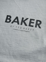 Baker by Ted Baker Oversized 100% Cotton T-Shirt and Sweat Shorts Set - Image 8 of 9