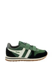 Gola Green Kids Daytona Strap Nylon Strap Trainers - Image 1 of 4