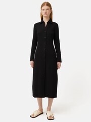Jigsaw Textured Jersey Shirt Dress - Image 1 of 5