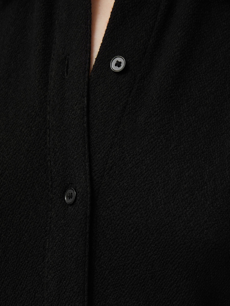 Jigsaw Textured Jersey Shirt Dress - Image 5 of 5