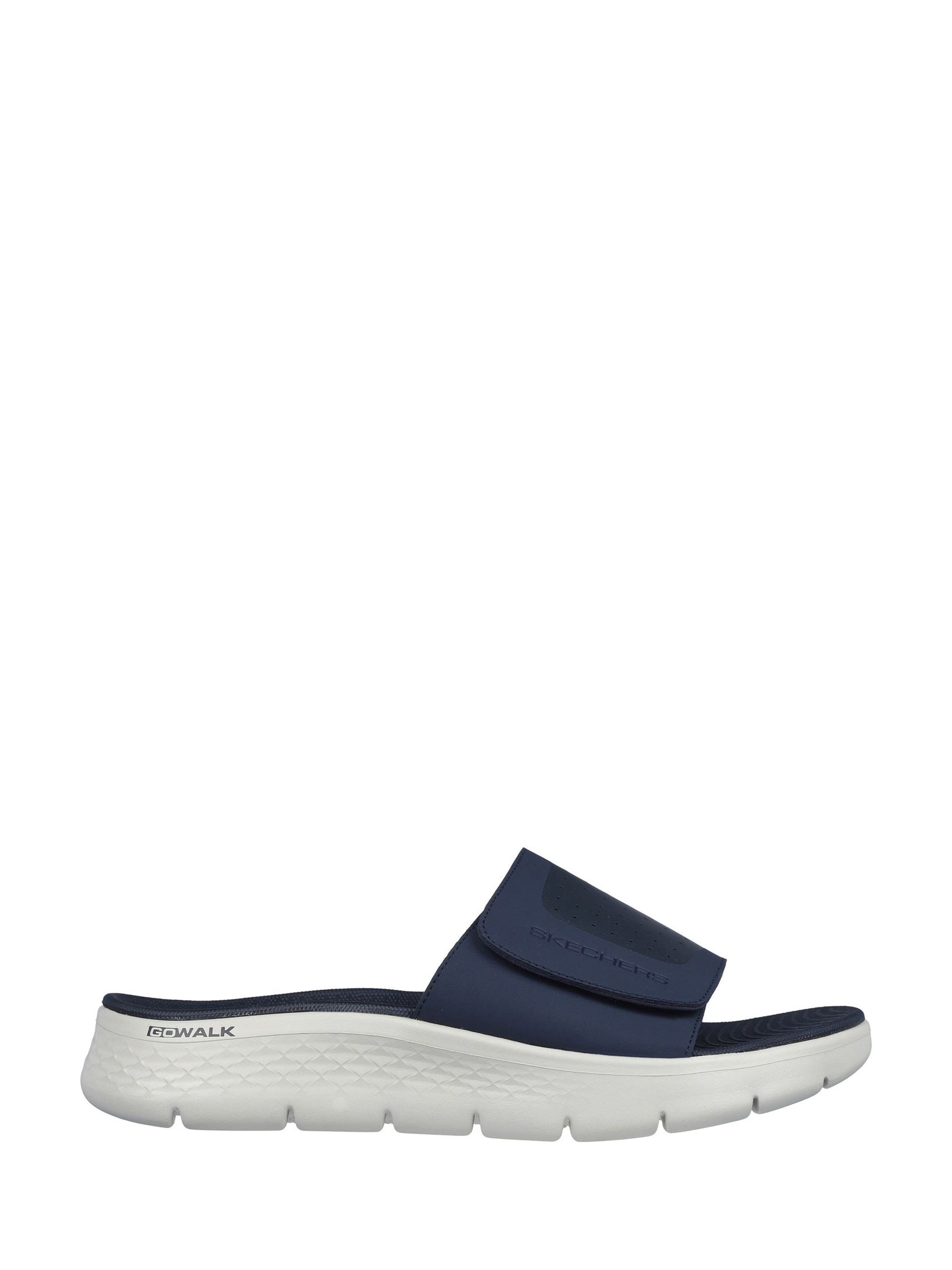Buy Skechers Blue Go Walk Flex Sandals Sandbar Mules from Next