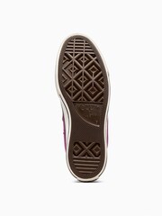Converse Purple Suede Chuck Taylor All Star Lift Trainers - Image 7 of 9