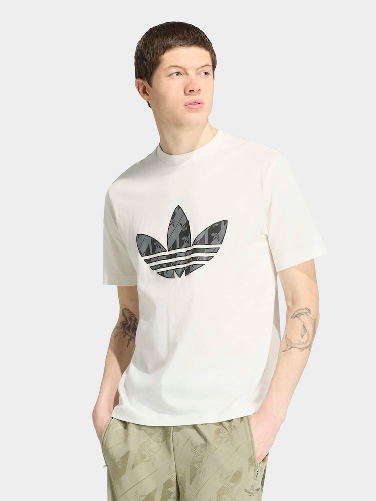 adidas Originals Monogram Fутболка - 6şəkildən 1 şəkil