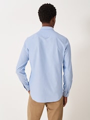 Crew Clothing Blue Sky Slim Fit 100% Cotton Oxford Shirt - Image 2 of 4