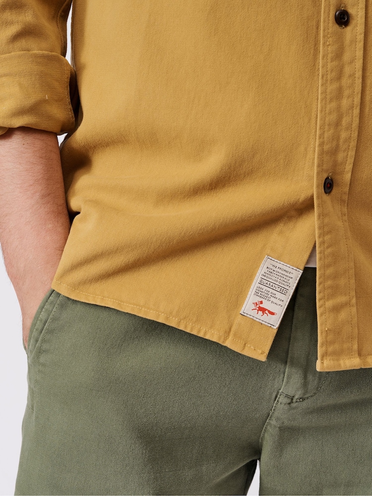 Aubin Normanby Cotton Twill Shirt - Image 5 of 7