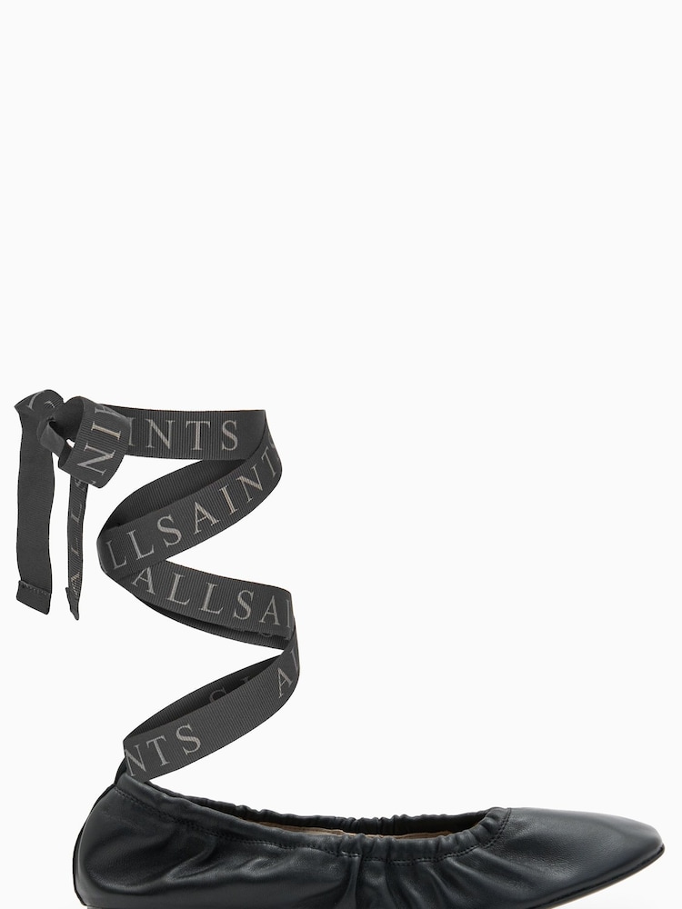 AllSaints Alia Black Pumps - Image 6 of 6