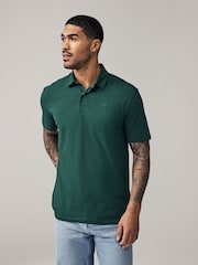 Prep Stripe Regular Fit Short Sleeve Jersey Polo Shirts 3 Pack - Image 3 of 12