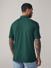 Prep Stripe Regular Fit Short Sleeve Jersey Polo Shirts 3 Pack - Image 4 of 12