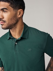 Prep Stripe Regular Fit Short Sleeve Jersey Polo Shirts 3 Pack - Image 6 of 12