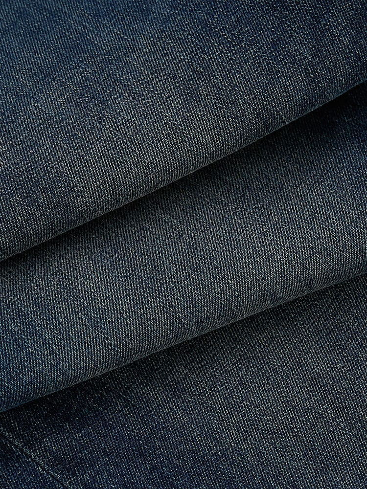 Темный винтаж - Прямой крой - Vintage Wash Denim Jeans - Image 11 of 11