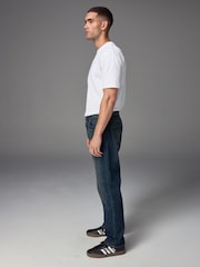 Темный винтаж - Прямой крой - Vintage Wash Denim Jeans - Image 2 of 11