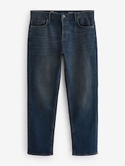 Темный винтаж - Прямой крой - Vintage Wash Denim Jeans - Image 7 of 11