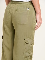 Brakeburn Green Wide Leg Side Pocket Trousers - Image 3 of 4