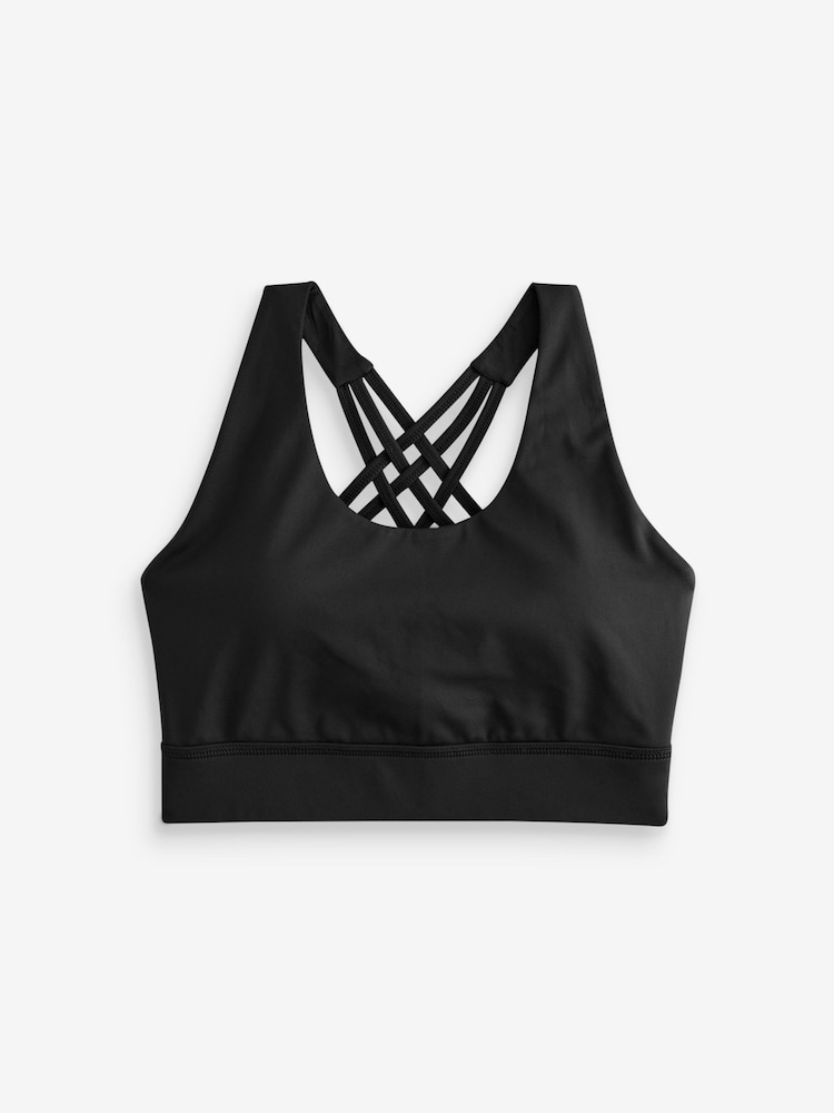 Noir - Active Cross Back Soutiens-gorge - Image 10 of 12
