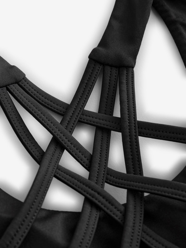 Noir - Active Cross Back Soutiens-gorge - Image 11 of 12