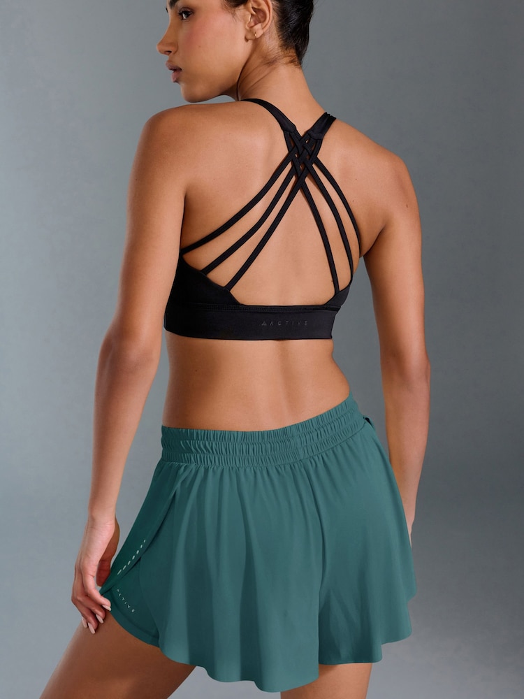Noir - Active Cross Back Soutiens-gorge - Image 6 of 12