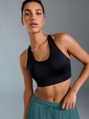 Black Active Cross Back Bra - Image 8 of 12
