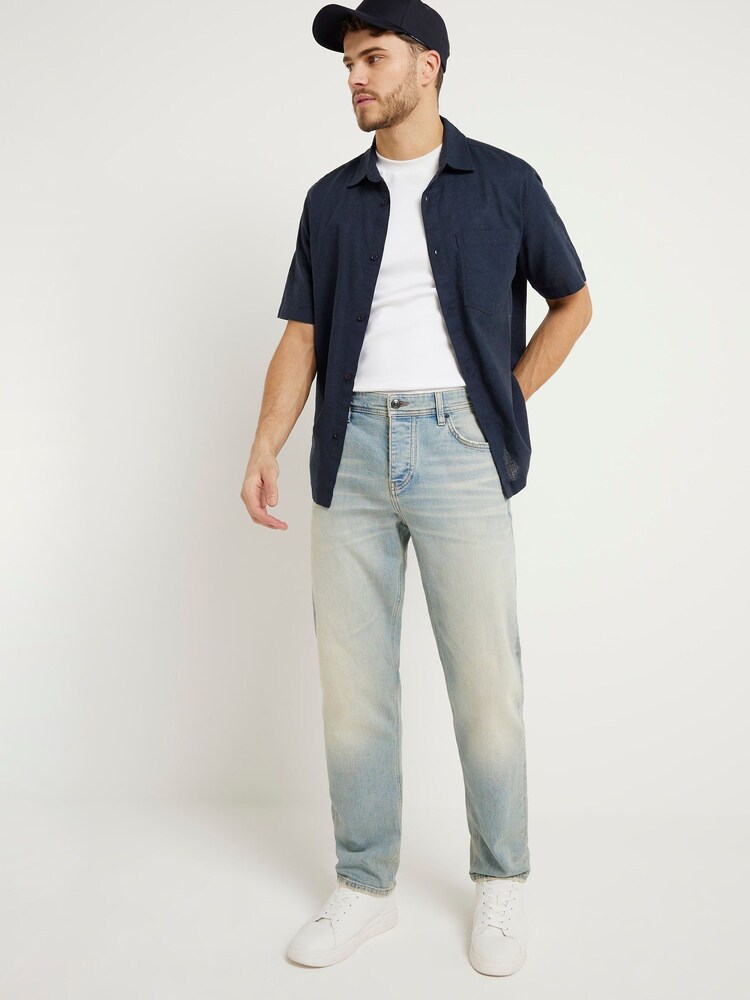 River Island, Hemd aus 100 % Baumwolle - Bild 1 von 5