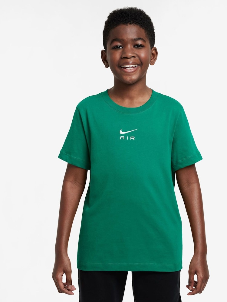 Nike Bright Green 100% Cotton Air T-Shirt - Image 1 of 3