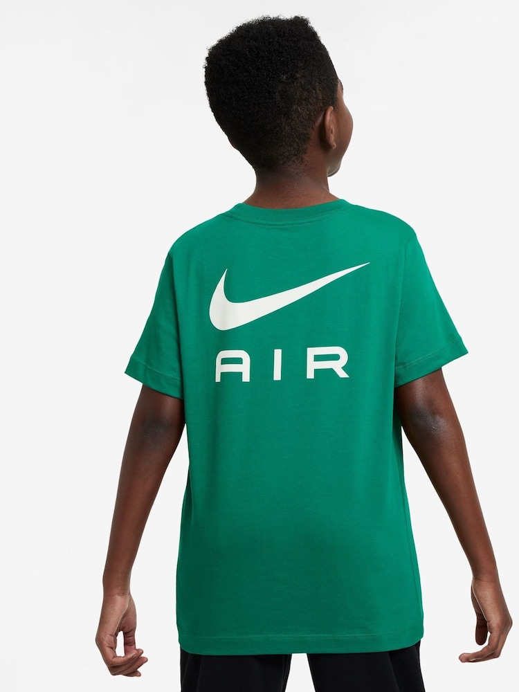 Nike Bright Green 100% Cotton Air T-Shirt - Image 2 of 3