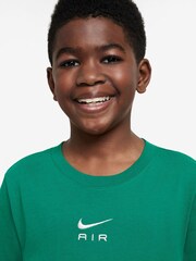 Nike Bright Green 100% Cotton Air T-Shirt - Image 3 of 3
