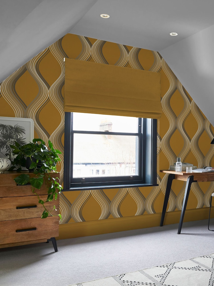 Graham & Brown Yellow Euphoria Wallpaper - Image 1 of 3
