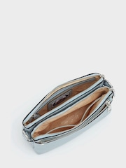 OSPREY LONDON Blue The Stella Leather Cross-Body Bag - Image 4 of 6