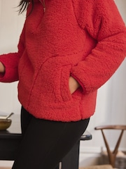 Red Borg Half Zip Jacket - Image 6 of 9