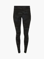 Sweaty Betty Ultra Black Camo Print Full Length Power 7/8 Workout Leggings - Image 9 of 10