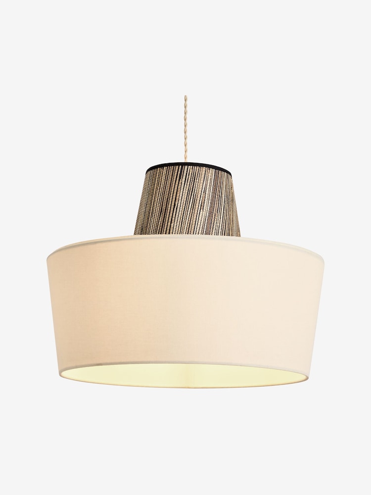 MADE.COM Cream Large Andre Easyfit Shade - Image 5 of 5