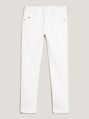 Tommy Hilfiger Nora Slim Straight White Jeans - Image 5 of 5