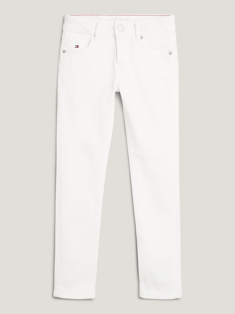 Tommy Hilfiger Nora Slim Straight White Jeans - Image 5 of 5