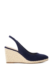 Albastru - Espadrile Dune London cu talpă cu baretă pe gleznă cu baretă pe gleznă Cadance - Imaginea 1 din 6
