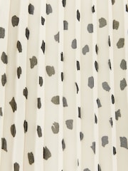 River Island White Polka Dot Pleated Midi Skirt - Image 4 of 4