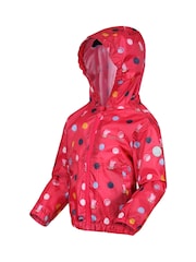Regatta Pink Peppa Pig Muddy Puddle Waterproof Jacket - Image 3 of 4