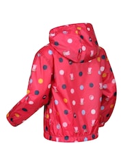 Regatta Pink Peppa Pig Muddy Puddle Waterproof Jacket - Image 4 of 4