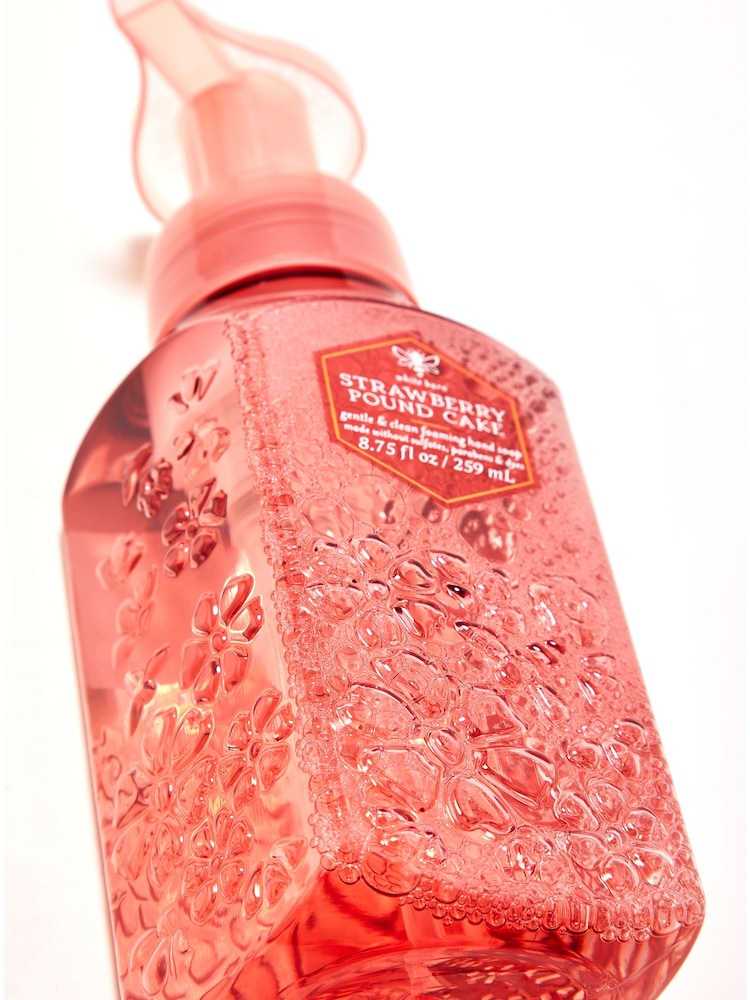 Bath & Body Works Strawberry Pound Cake Gentle & Clean Foaming Hand Soap 8.75 fl oz / 259 mL - Image 2 of 2