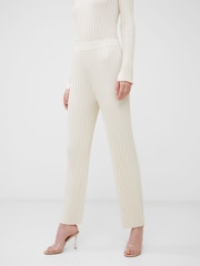 French Connection Cream Minar Pleated Trousers - Image 3 of 4