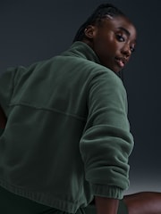 Nike Dark Green One Therma-FIT Cosy Half Zip Fleece - Image 5 of 9