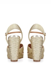 KG Kurt Geiger Gold Roya Sandals - Image 5 of 5